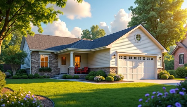 3-bedroom suburban home