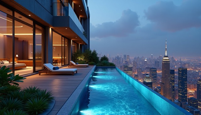 luxury penthouse apartment