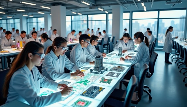 sprawling-high-ceilinged-R&D-lab