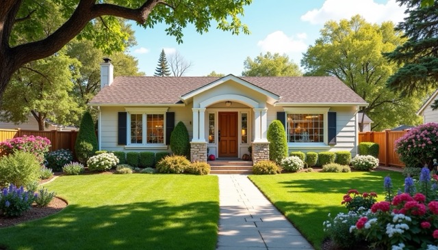 3-bedroom suburban home